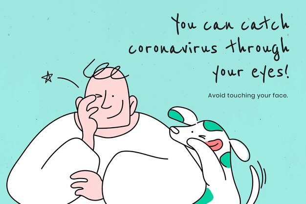 Puede contagiarse el coronavirus a través de los ojos.