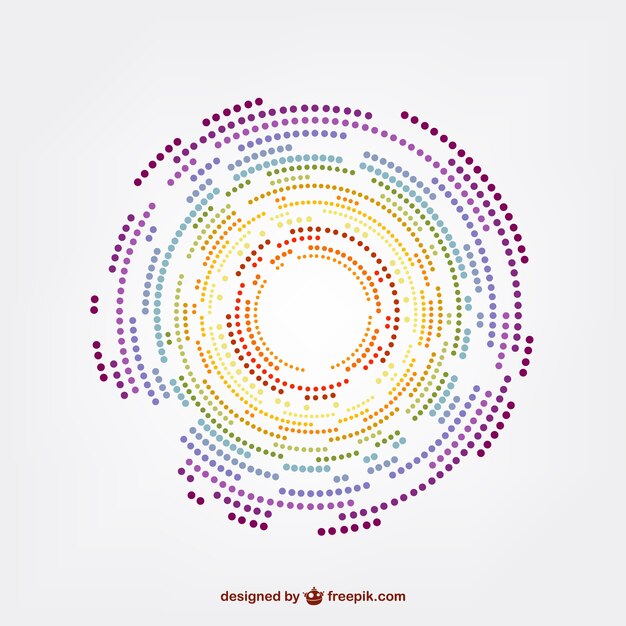 Puntos de colores
