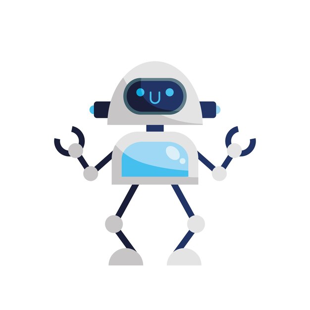Qué divertido, robot.