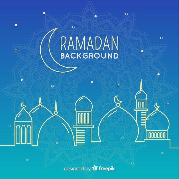 Vector gratuito ramadan