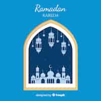 Vector gratuito ramadán