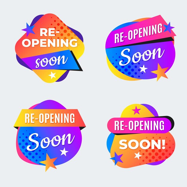 Reabrir pronto las insignias