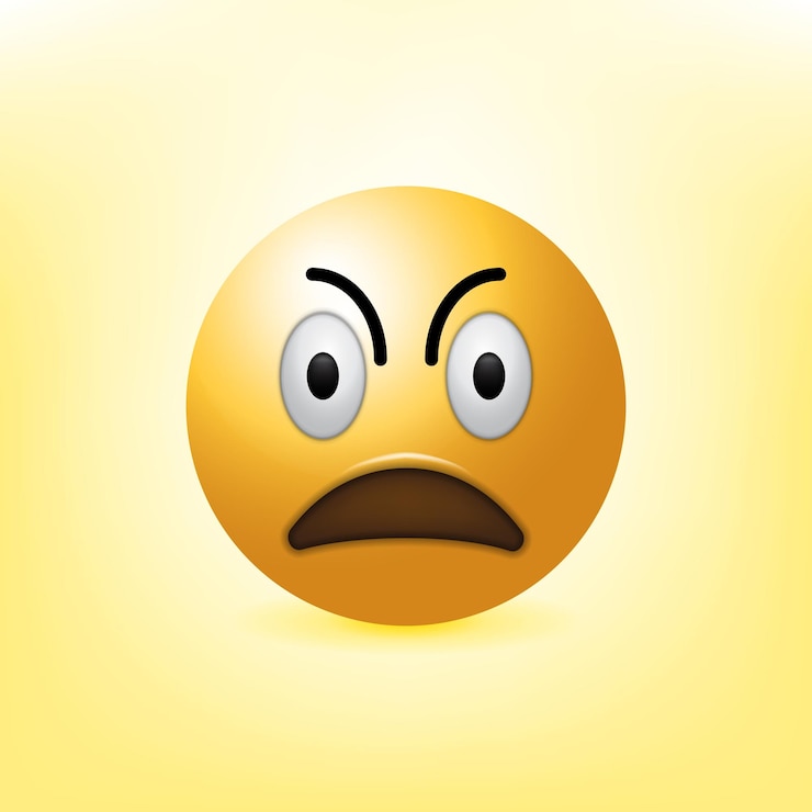 Vector gratuito realista social media emoji emoticon vector ilustración