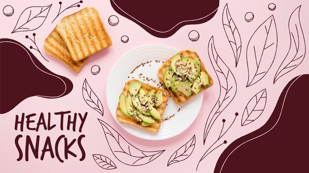 Recetas dibujadas a mano en miniatura de youtube