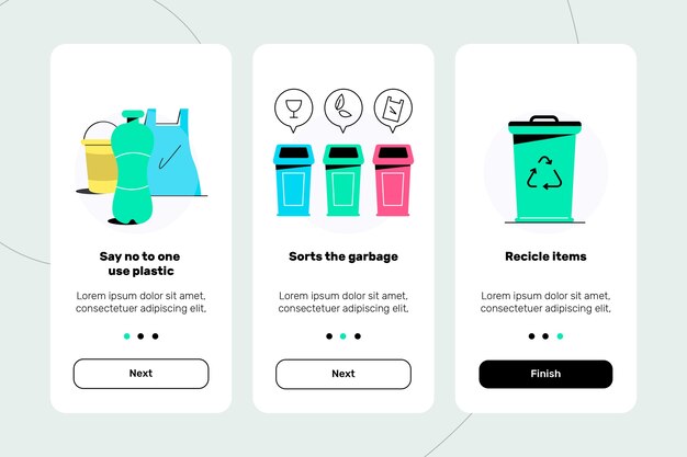 Reciclar pantallas de aplicaciones de incorporación