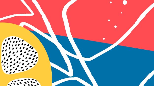 Recurso de diseño de fondo abstracto de fruta de limón de verano tropical