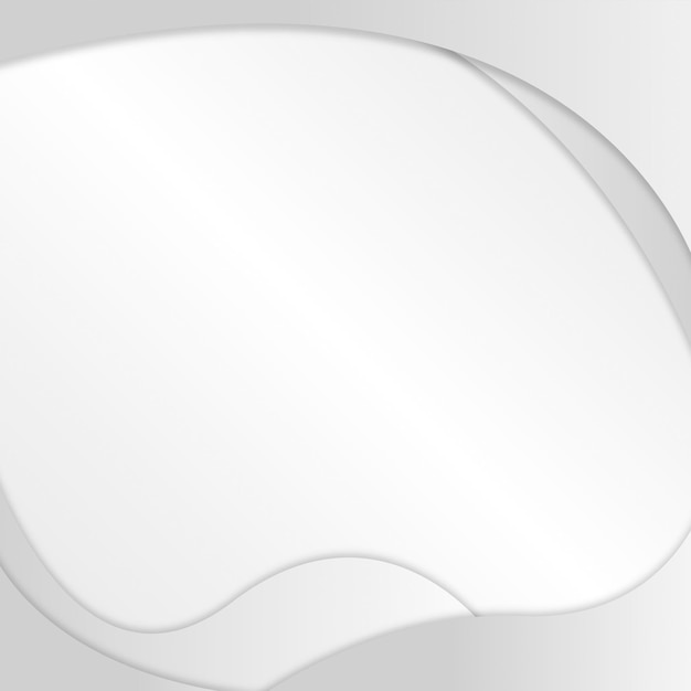 Recurso de diseño de marco de forma fluida gris