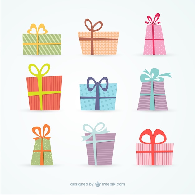 Regalos de dibujos animados
