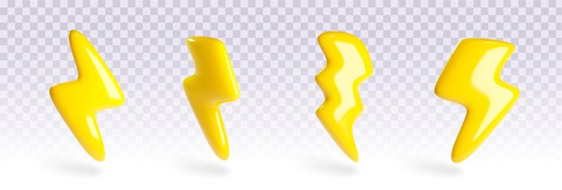 Relámpago de diferentes formas