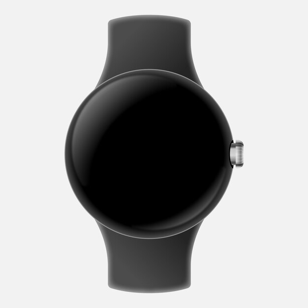 reloj inteligente de cara redonda