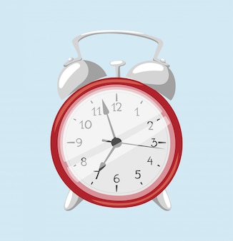 Reloj reloj alarma icono ilustración