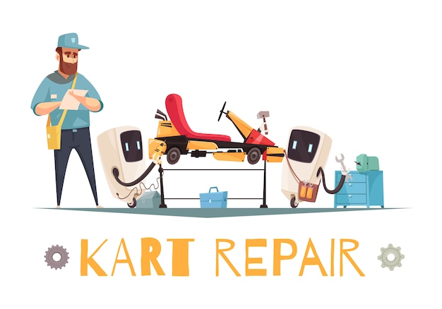 Reparación de karts