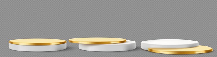 Vector gratuito representación 3d del diseño del podio
