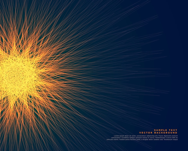 Resumen brillante fractal líneas de fondo