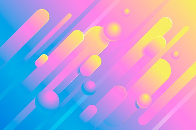 Resumen degradado con fondo de líneas diagonales