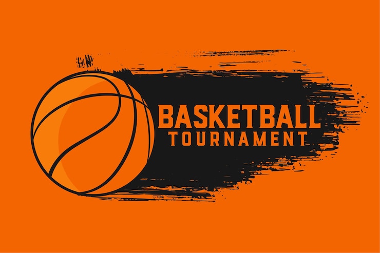Vector gratuito resumen de deportes de torneo de baloncesto
