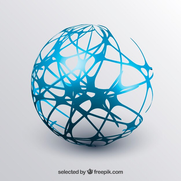 Vector gratuito resumen esfera
