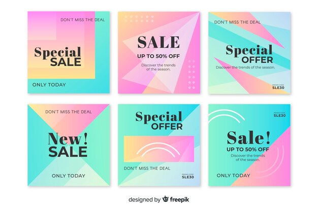 Resumen instagram sale post collection