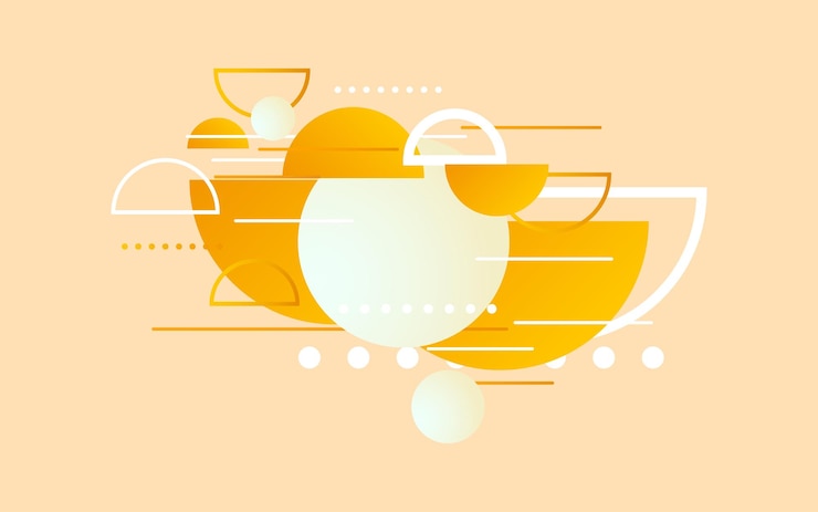 Vector gratuito resumen moderno fondo naranja color degradado ilustración vectorial