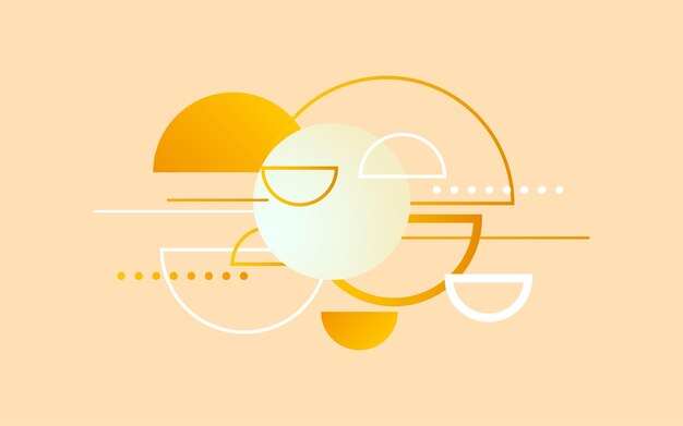 Resumen moderno fondo naranja color degradado ilustración vectorial