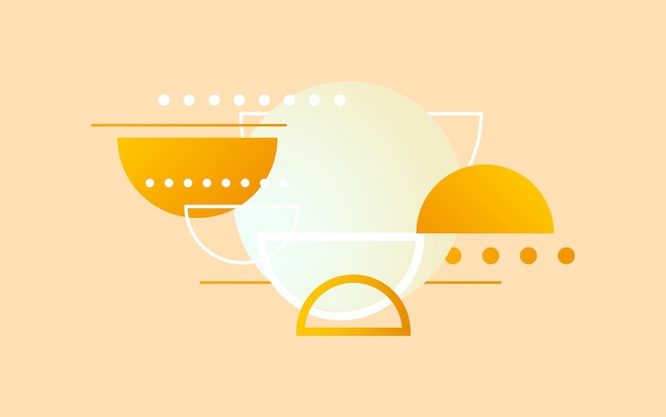 Vector gratuito resumen moderno fondo naranja color degradado ilustración vectorial