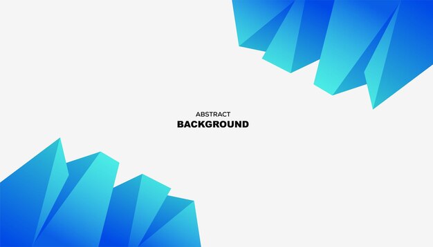 resumen polígono azul fondo diseño moderno