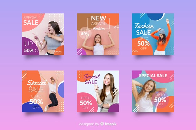 Resumen venta instagram post colección con foto