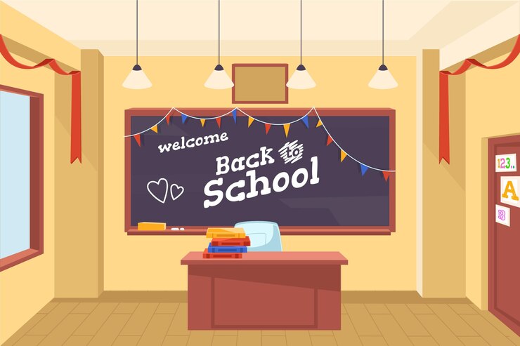 Vector gratuito retorno a la escuela
