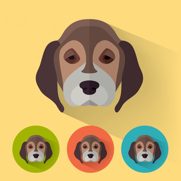 Retrato de un perro