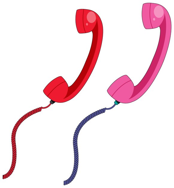 Retro fijo o teléfono aislado