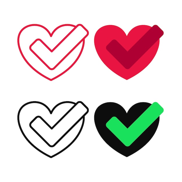 Revisa el corazón con el marcador establecido