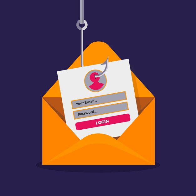Robo de identidad de cuenta de phishing en línea
