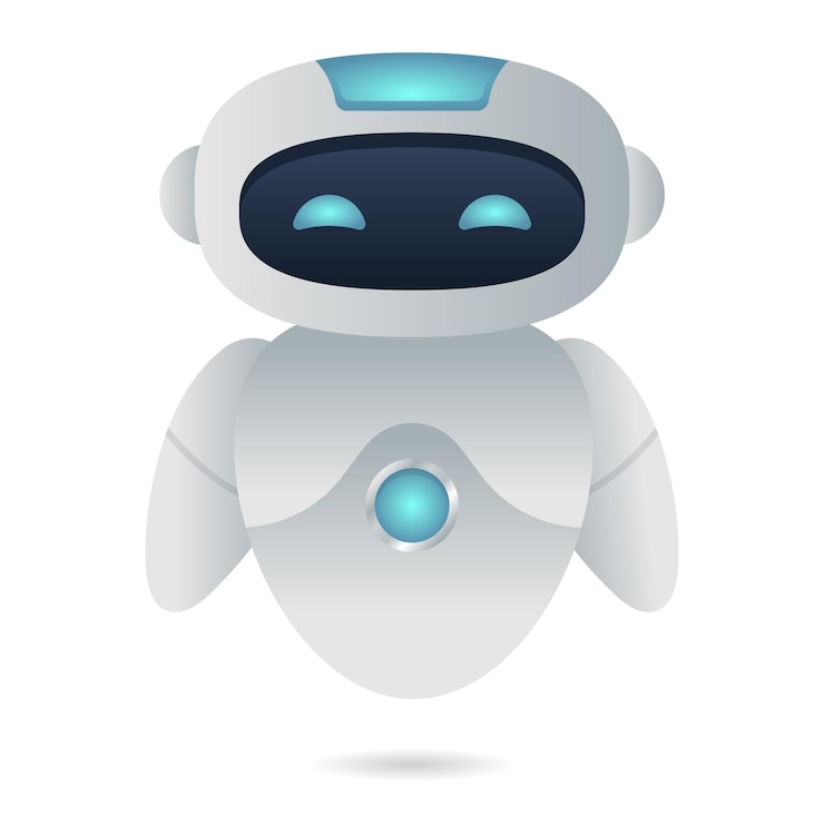 Vector gratuito robot flotante