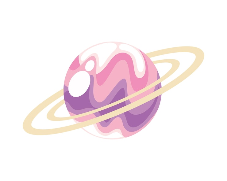 Vector gratuito roca espacial galaxia