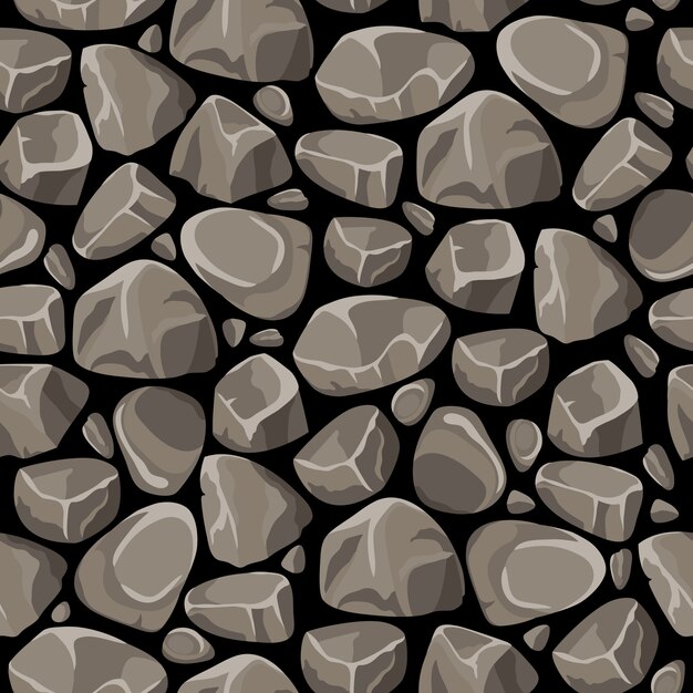 Rock piedra de patrones sin fisuras