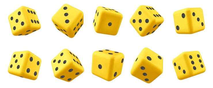 Vector gratuito rojo 3d juego casino juego cubo dados vector aislado sobre fondo blanco dos cinco seis puntos número rollo en juego de ilustración cuadrado de juego de fortuna realista lanzar clipart deportivo afortunado para apostar en la aplicación
