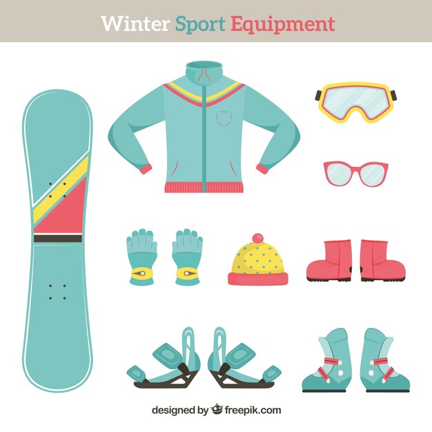 Ropa de deporte de invierno