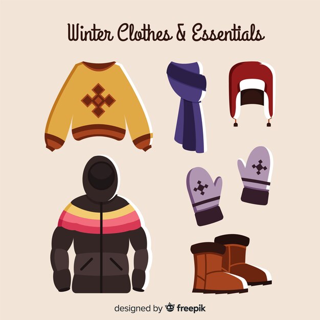 Ropa y esenciales invierno
