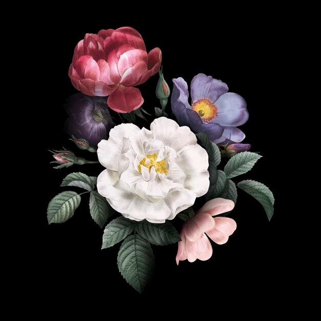 Rosas en flor