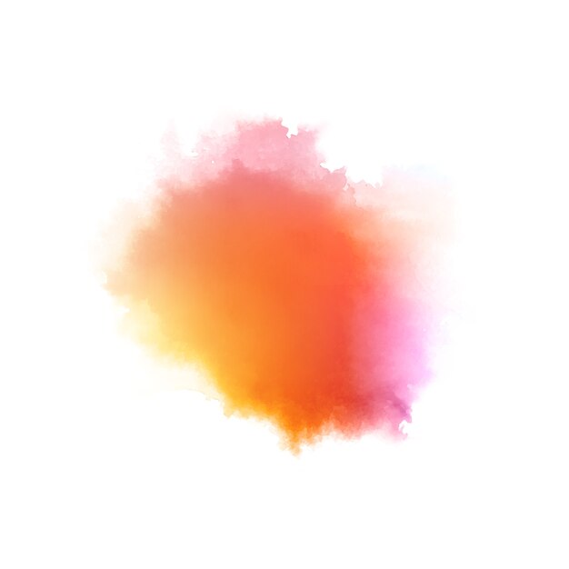 Salpicaduras de acuarela con estilo colorido