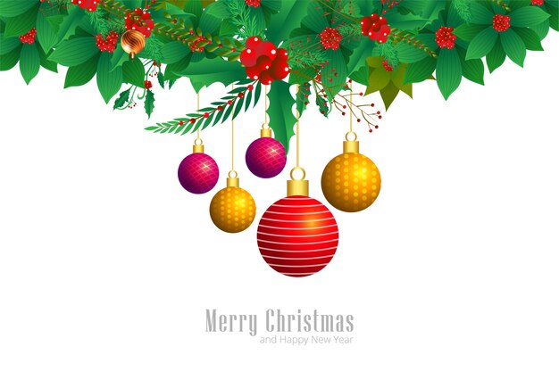 Saludos navideños y de año nuevo.