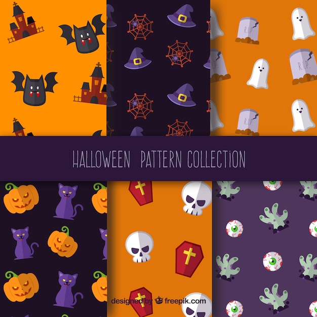 Seis escalofriantes patrones de halloween