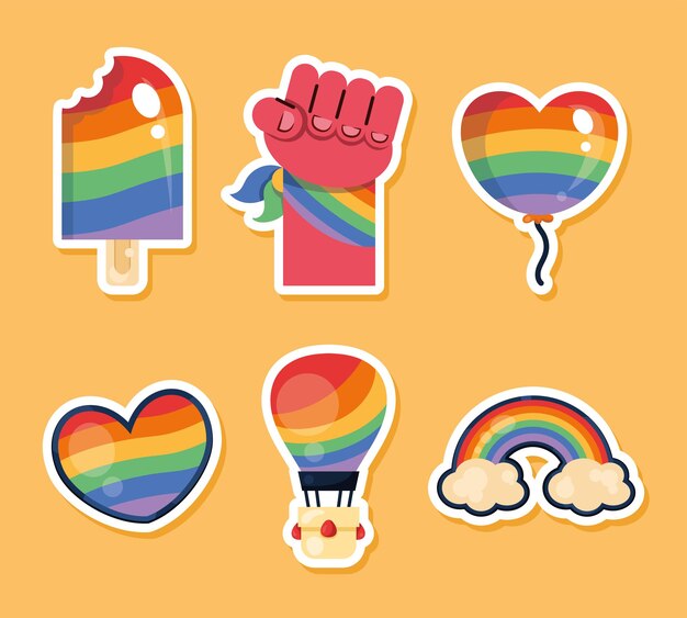 Seis iconos de la comunidad lgtbiq