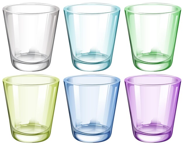 Seis vasos
