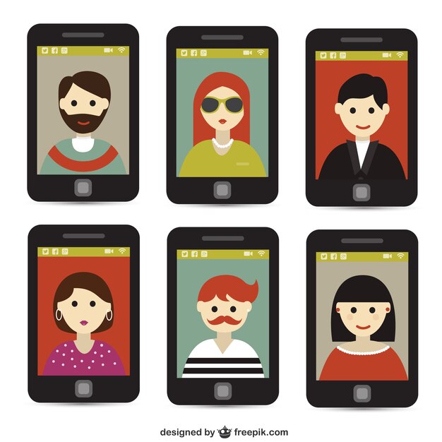 Selfie con el teléfono inteligente