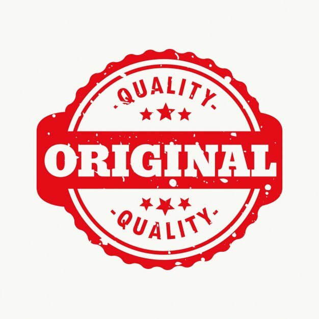 Sello de calidad original