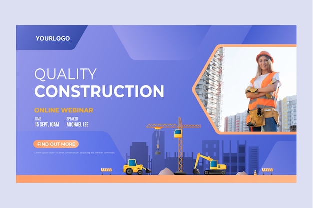 Seminario web de proyecto de construcción de gradiente
