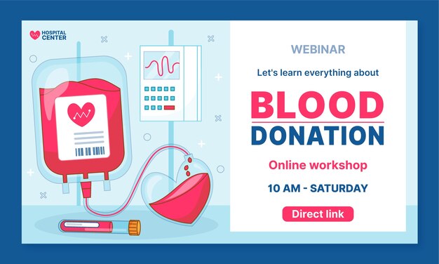 Seminario web del servicio de atención médica hospitalaria