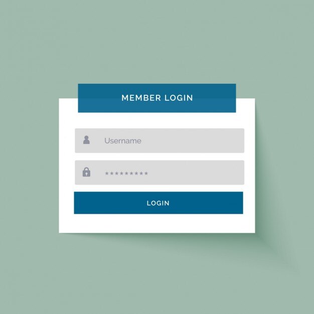 Sencilla plantilla de login