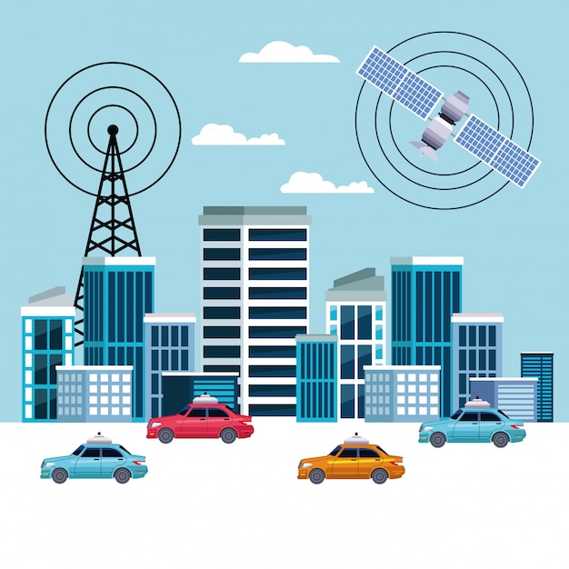 Servicio de coche de localización GPS